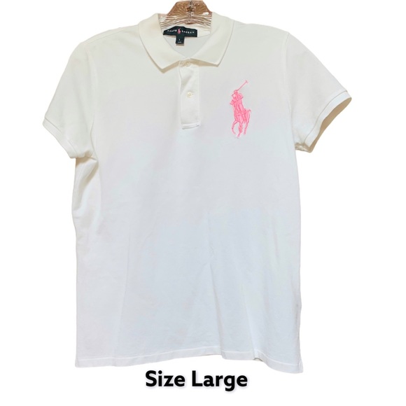 Ralph Lauren Tops - Ralph Lauren White Polo shirt EUC